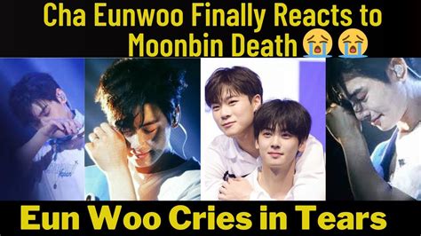 astro reaction to moonbin death